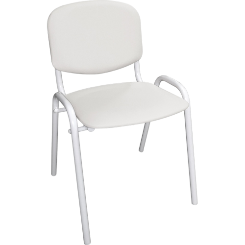 Медицинский стул для посетителей М36 белый